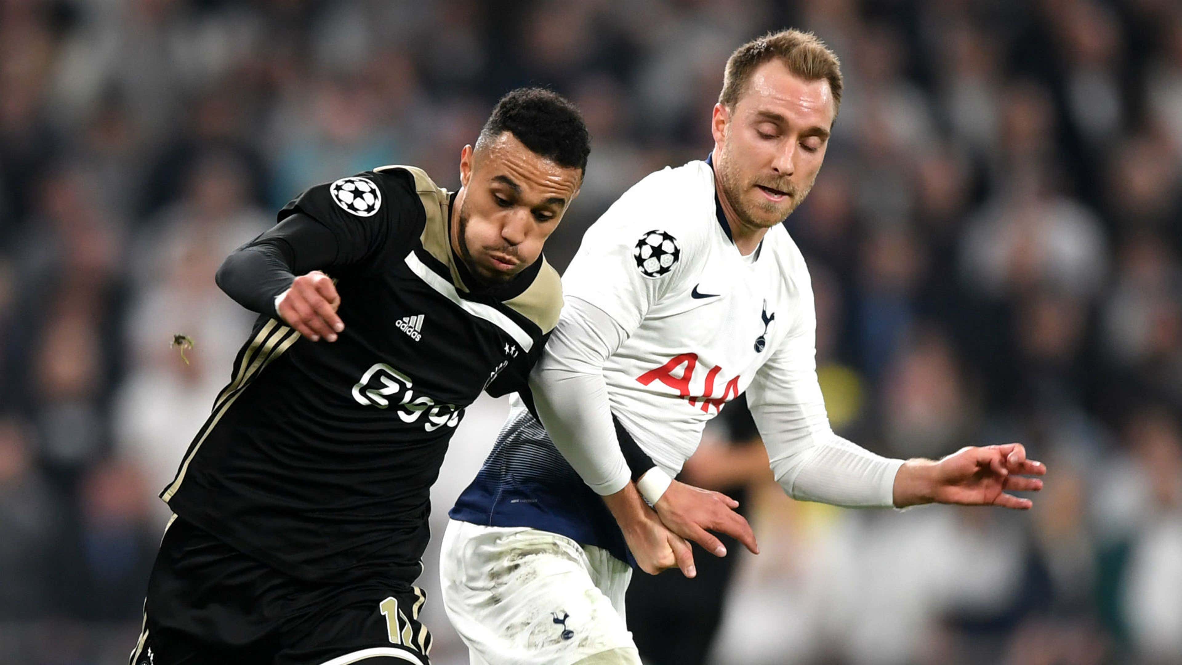 Noussair Mazraoui Christian Eriksen Tottenham Ajax Champions League 2019