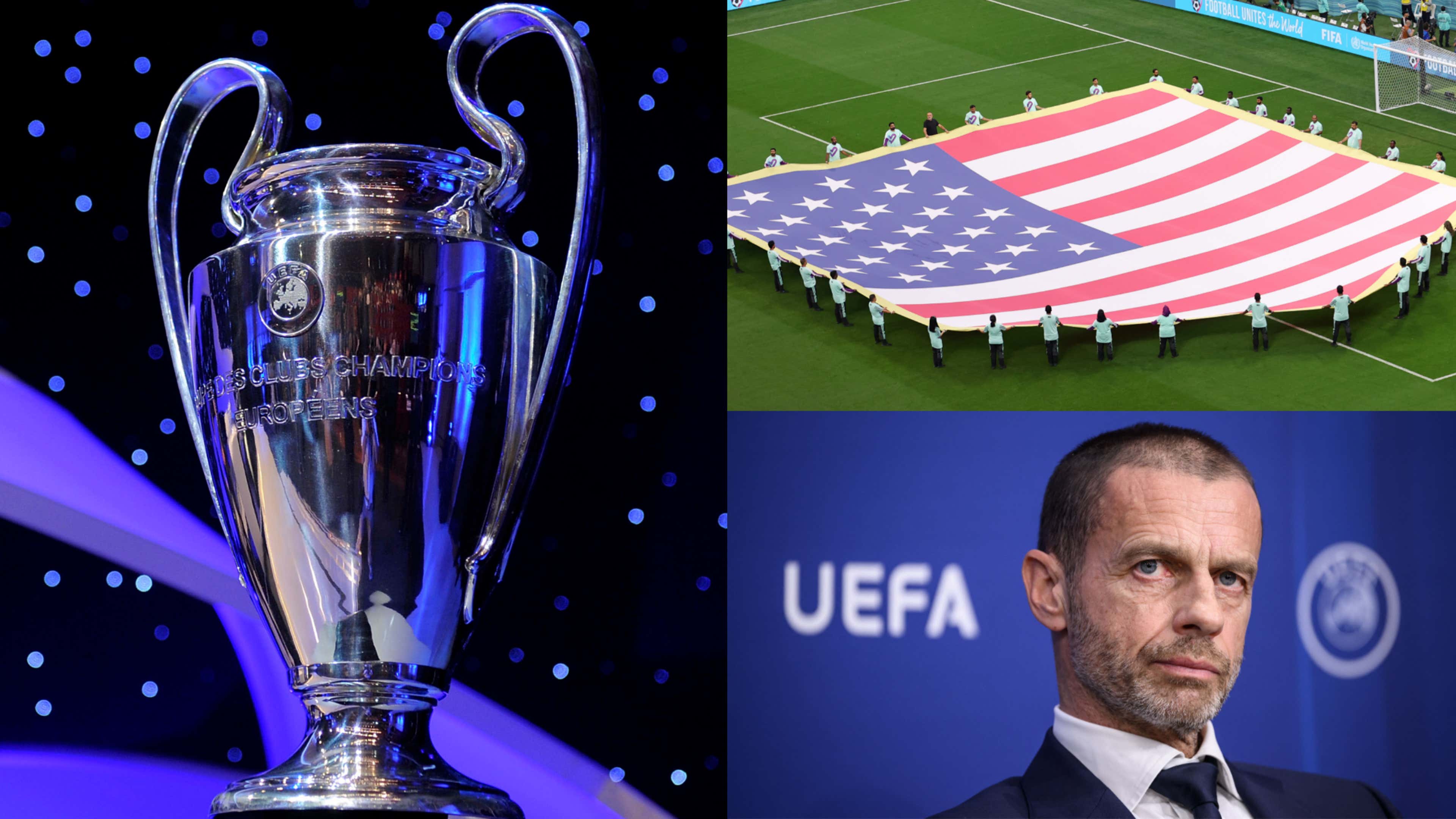 UEFA president hints at USA 2026 Champions League landmark and