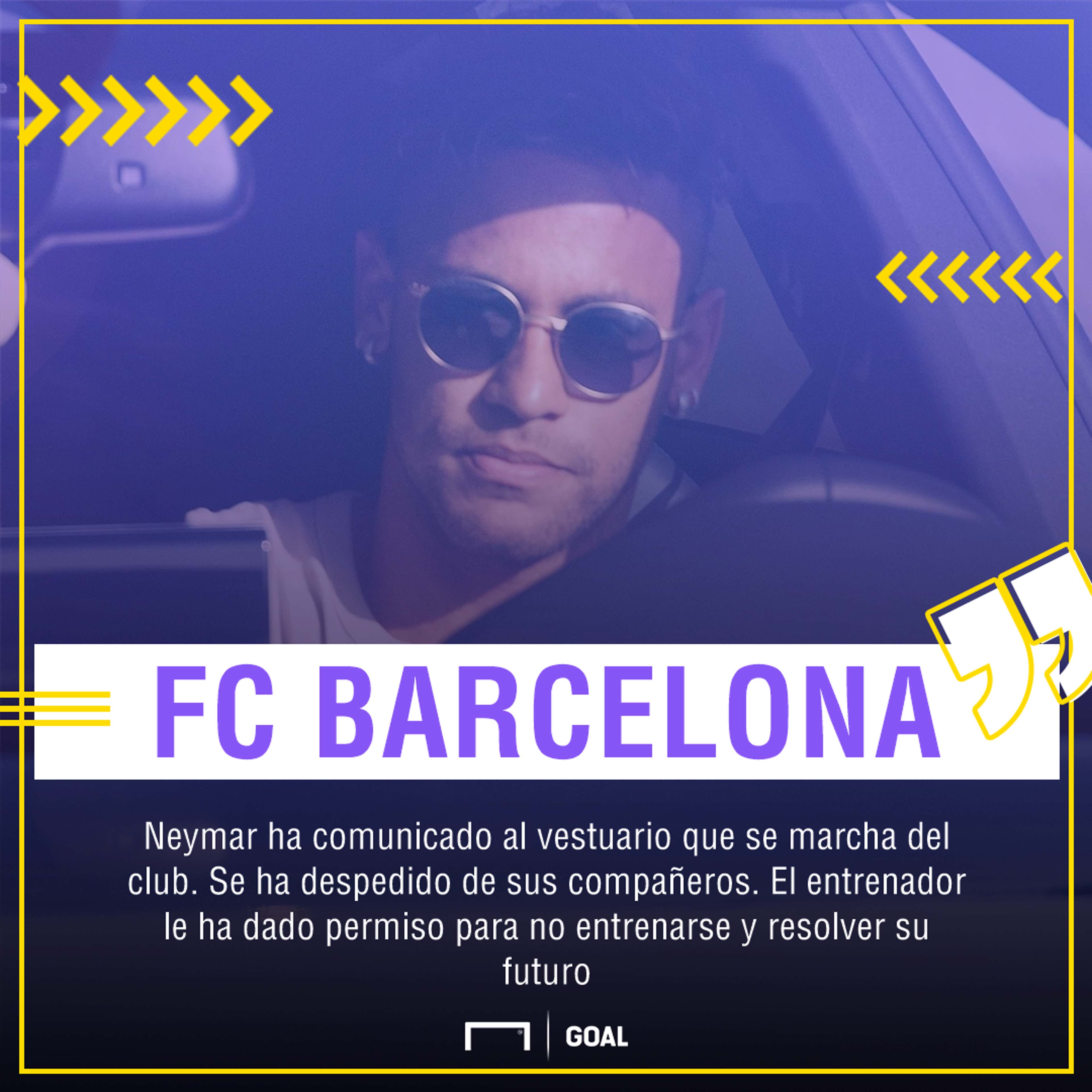 GFX Comunicado sobre Neymar