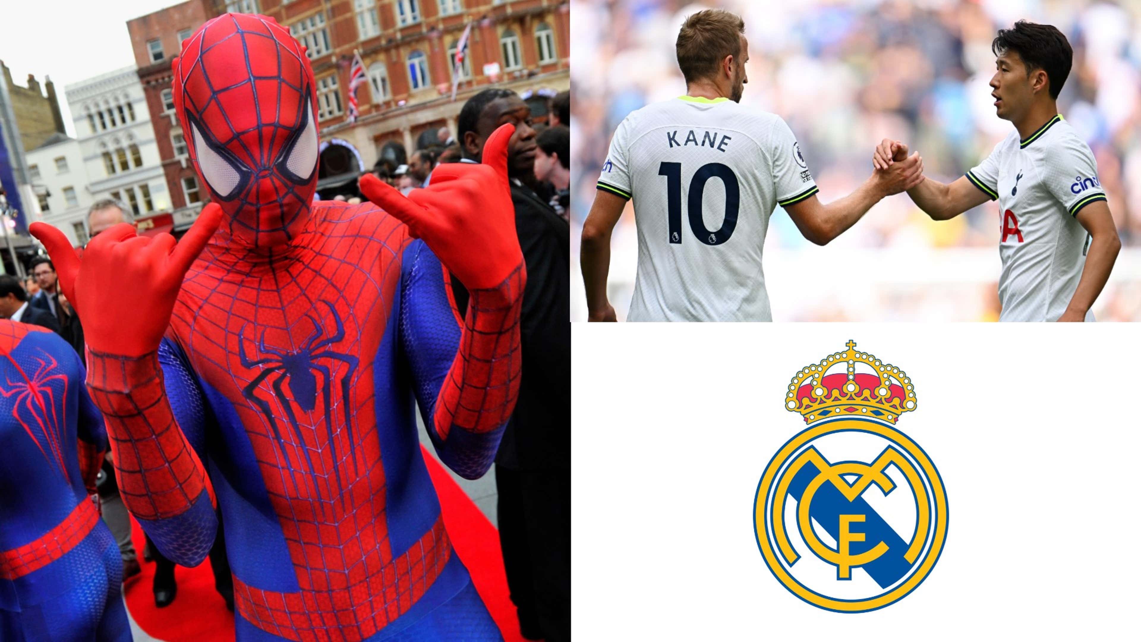 Spider-Man Harry Kane Son Heung-min Real Madrid