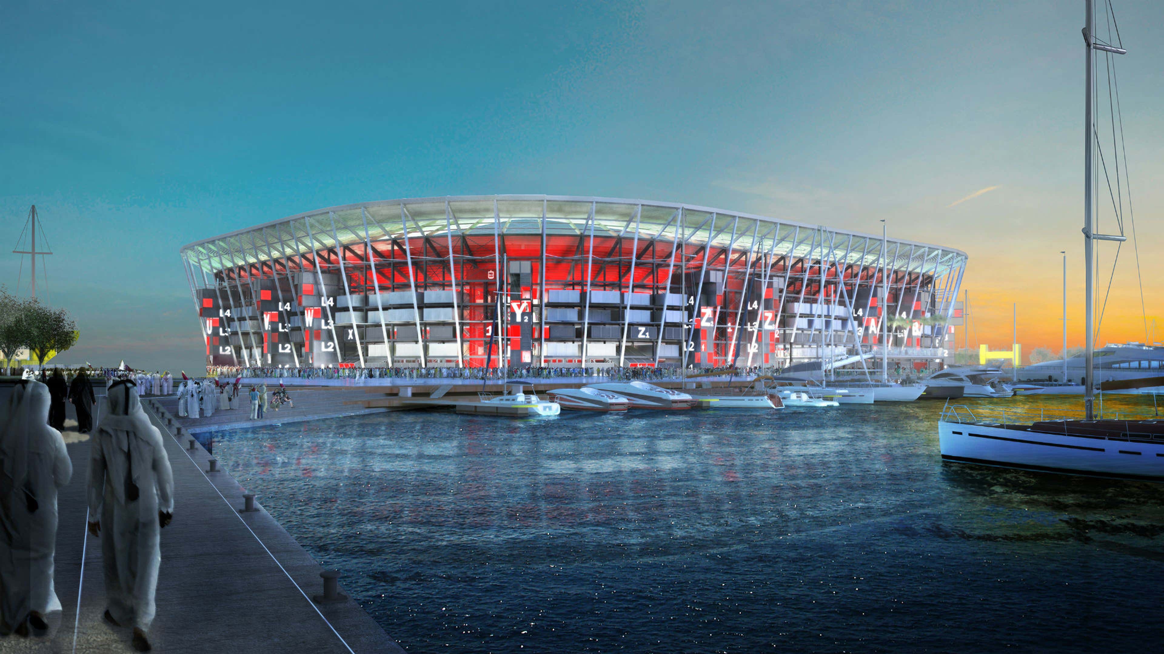 Ras Abu Aboud Stadium Qatar 2022 World Cup