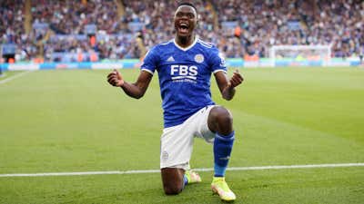 Leicester City and Zambia forward Patson Daka.