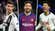 Cristiano Ronaldo, Lionel Messi, Heung-min Son split