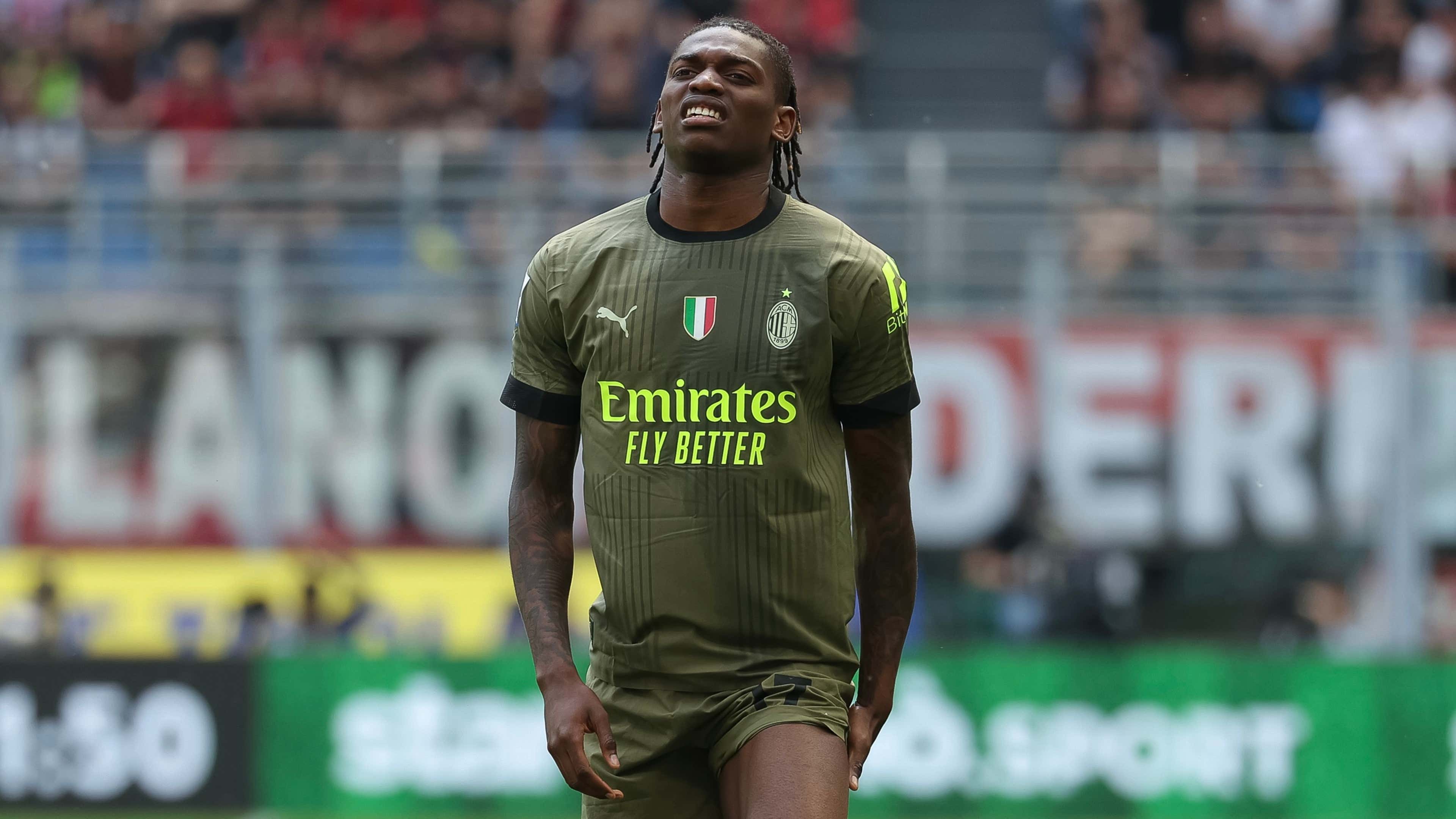 Huge blow for AC Milan! Talisman Rafael Leao out of Champions League ...