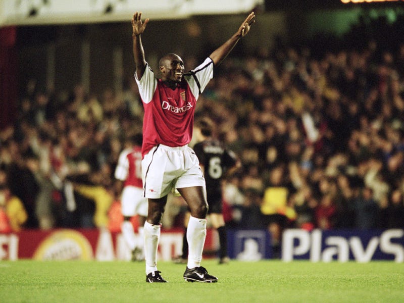 Sol Campbell of Arsenal 03182014