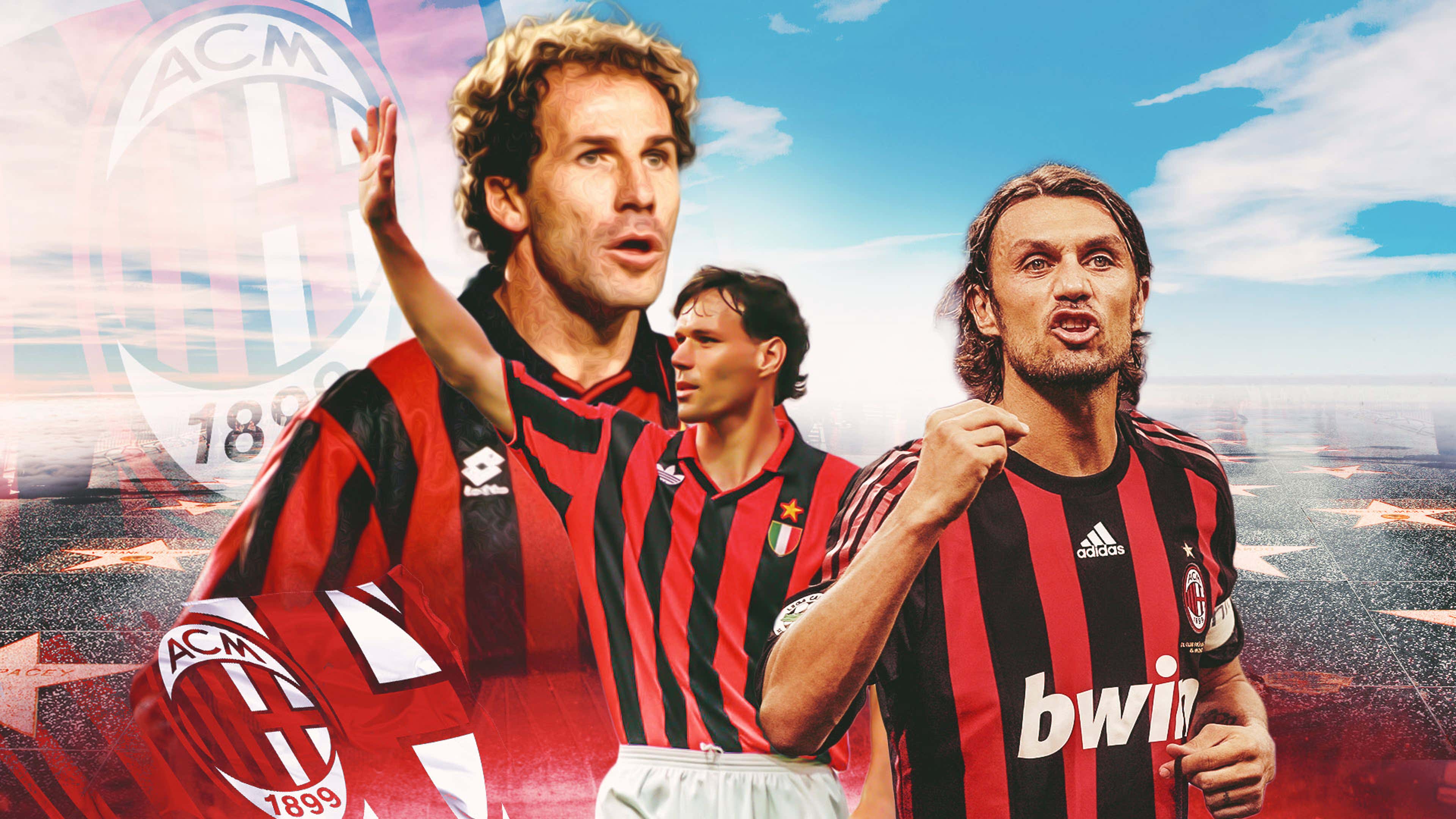 Time dos Sonhos do Milan - Imortais do Futebol