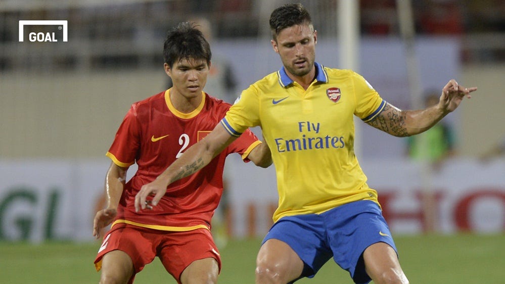 Việt Nam vs Arsenal Giao hữu quốc tế tháng 7-2013