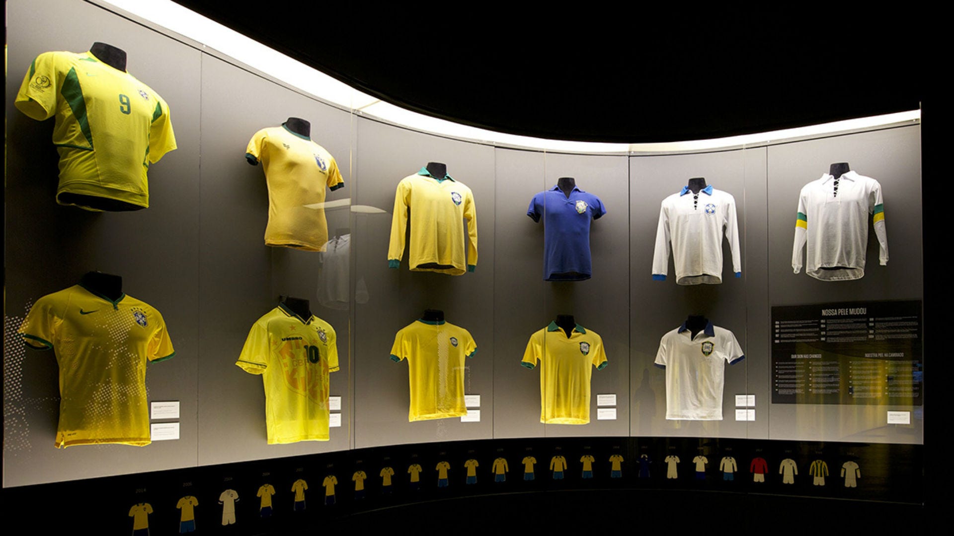 Óptima Atlas Cambiable Así cambió la camiseta de Brasil a lo largo de los Mundiales | Goal.com  Argentina