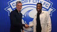Ebou Adams signs for Cardiff City.