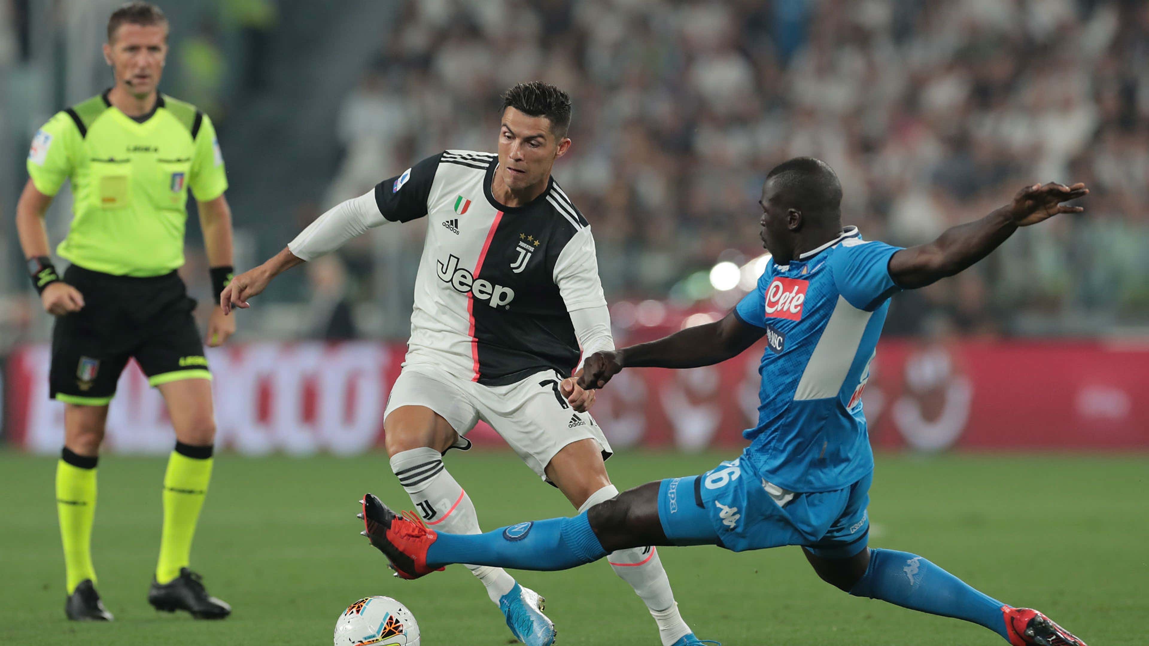 Cristiano Ronaldo Kalidou Koulibaly Juventus Napoli