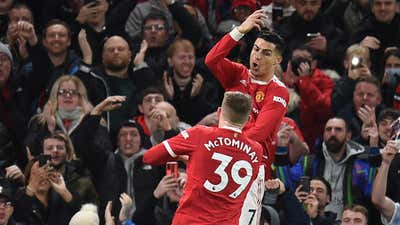 Scott McTominay Cristiano Ronaldo Manchester United 2021-22