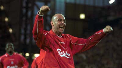 Gary McAllister Liverpool 2000-01