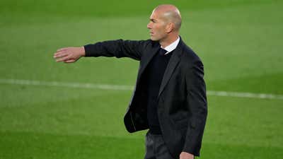 Zinedine Zidane Real Madrid manager 2020-21