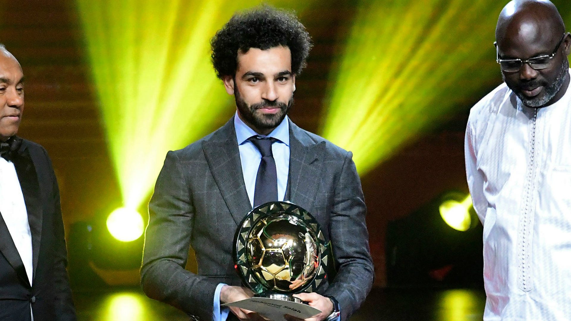 Mohamed Salah melhor jogador africano