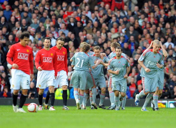 Manchester United Liverpool 2009