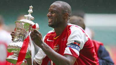 Patrick Vieira - FA Cup title with Arsenal