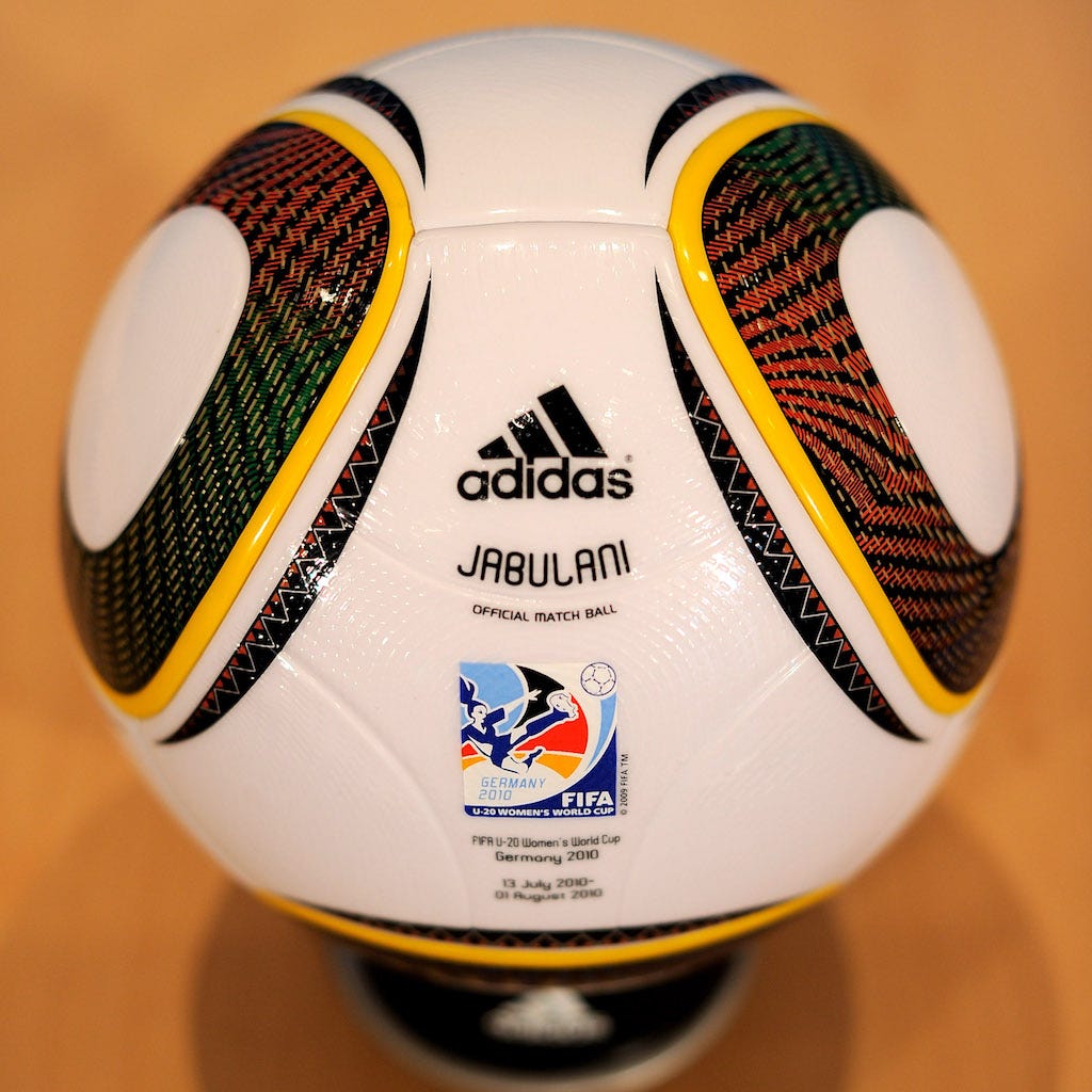 Adidas Jabulani 2010 World Cup ball
