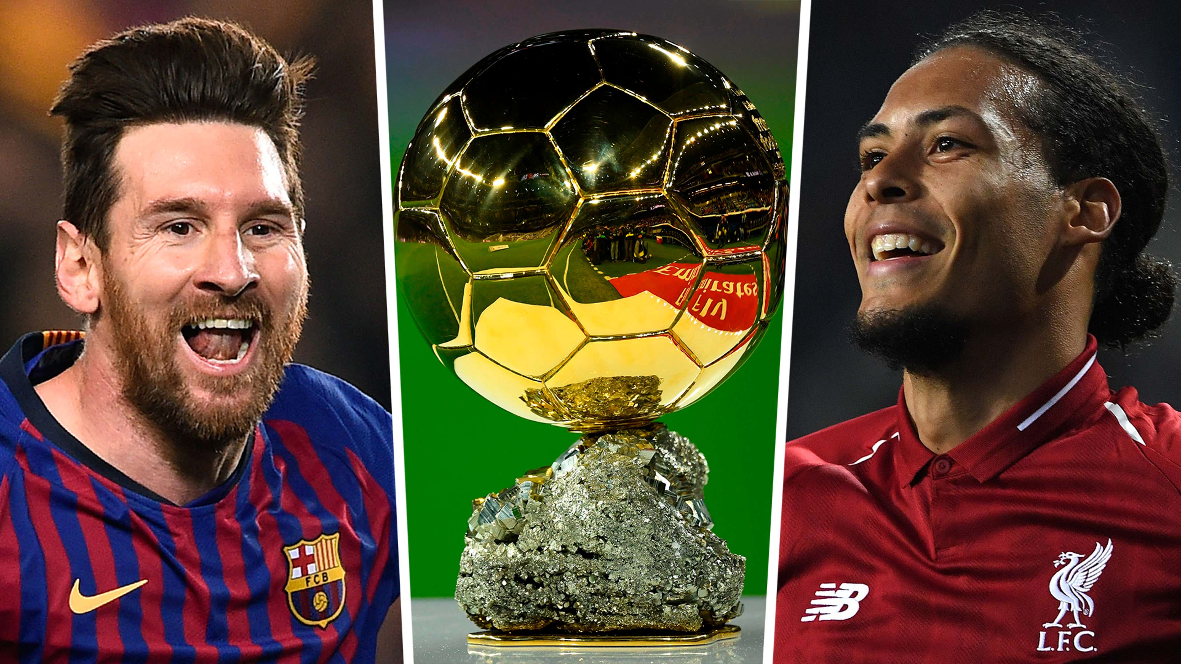 Lionel Messi Virgil van Dijk Ballon d'Or