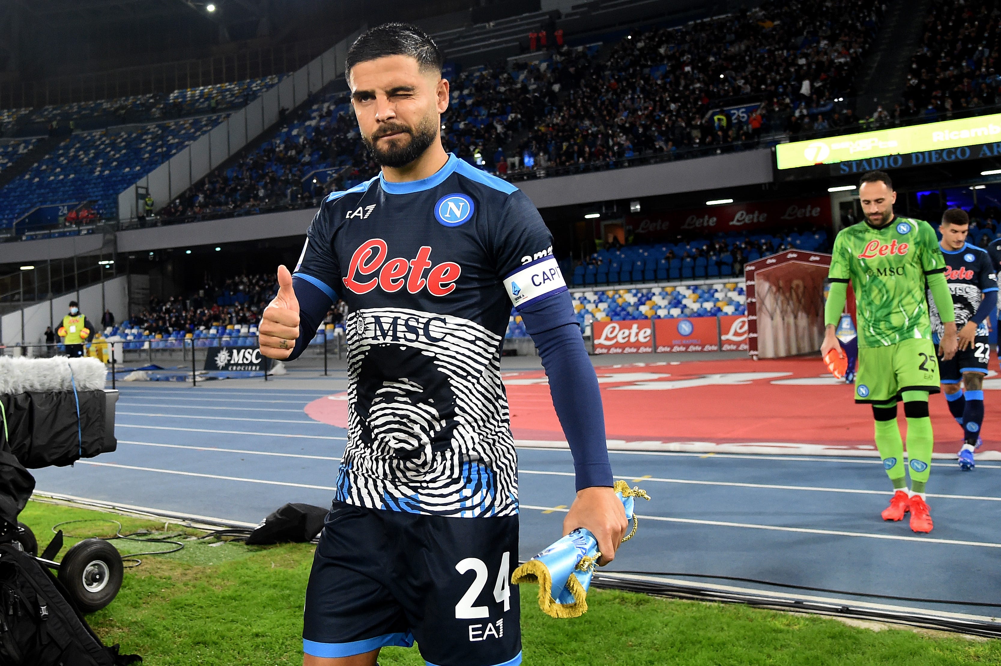 Lorenzo Insigne Napoli 2021-22 (Maradona shirt)