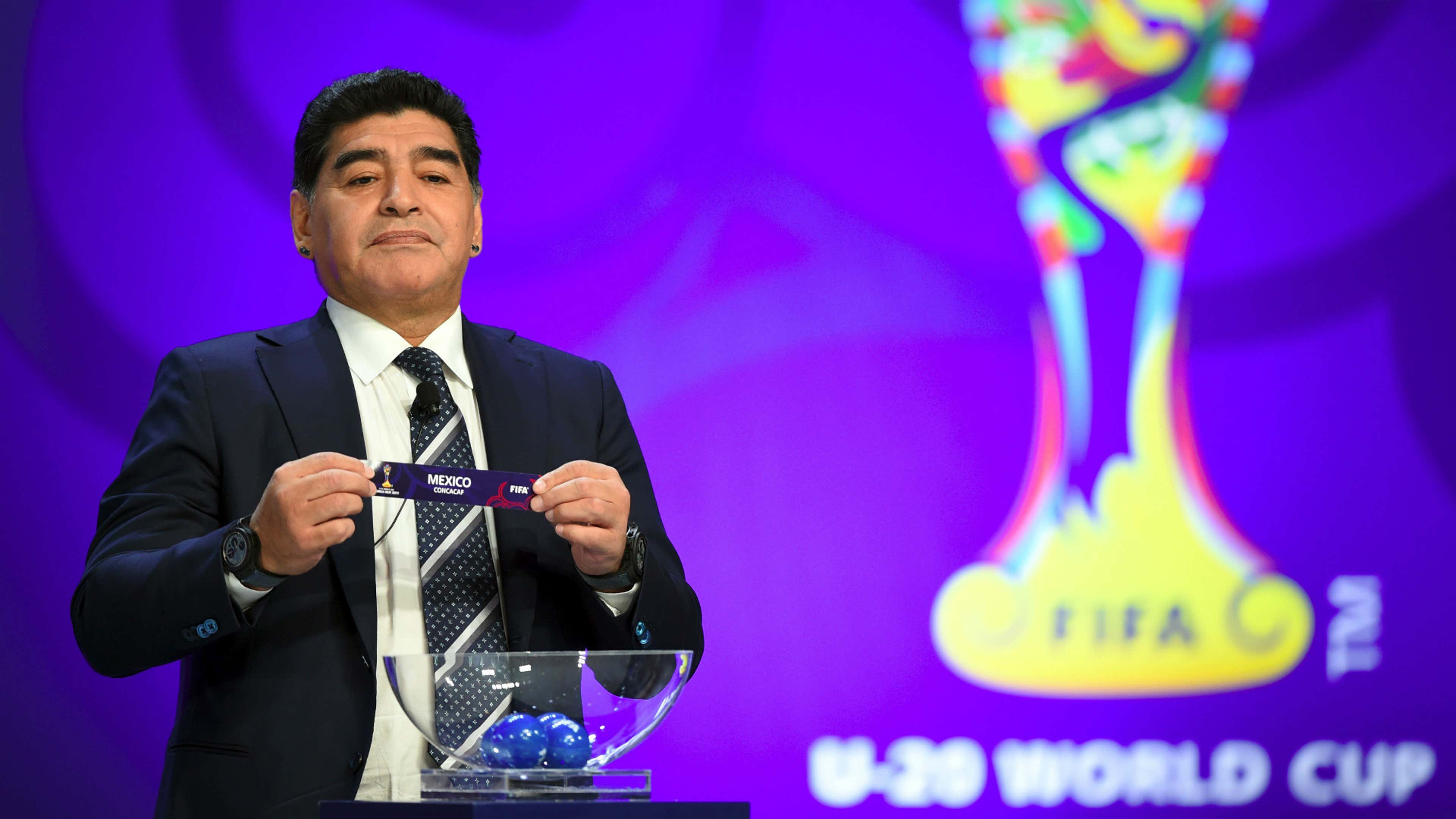 Diego Maradona World Cup draw