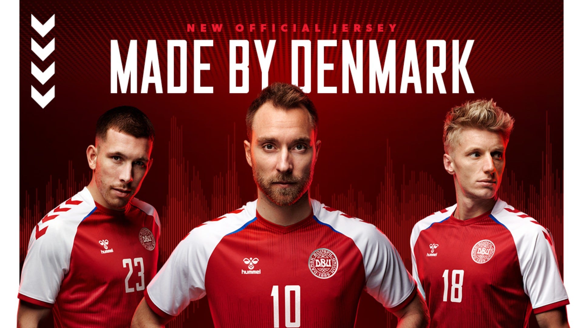 Denmark Euro 2020 kit Hummel