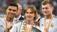 Casemiro, Modric, Kroos Real Madrid