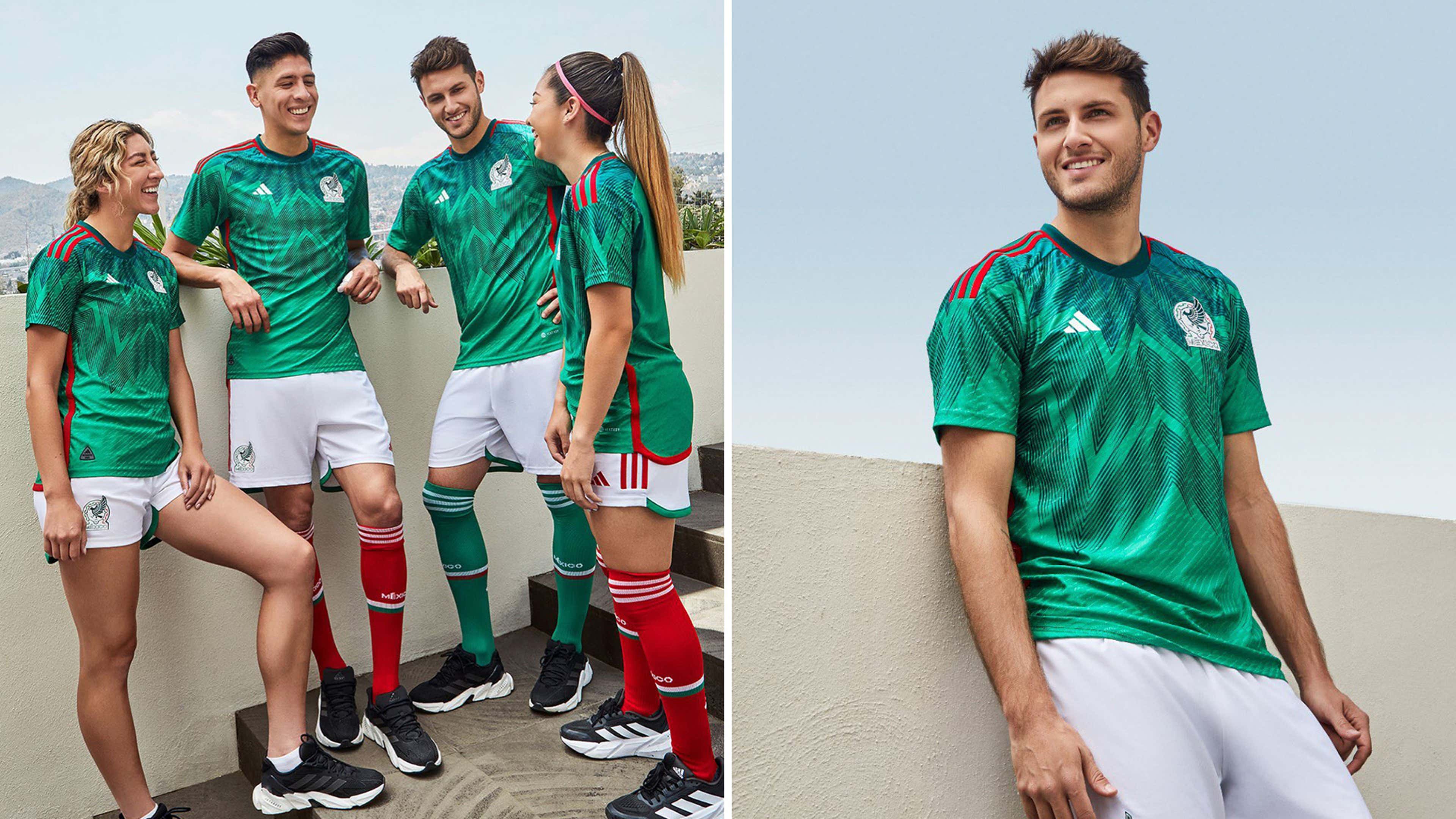 Adidas Men's Mexico 2022 Qatar World Cup Authentic Home Jersey