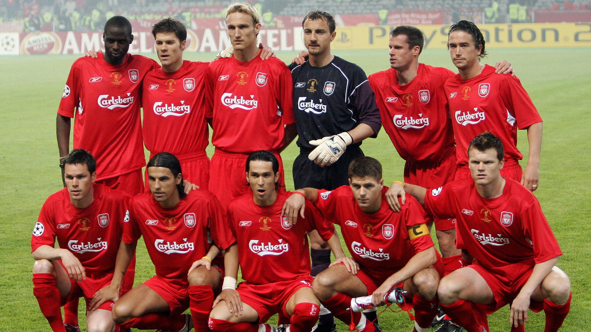 リヴァプール　Liverpool トラックジャット　2005年　CL優勝