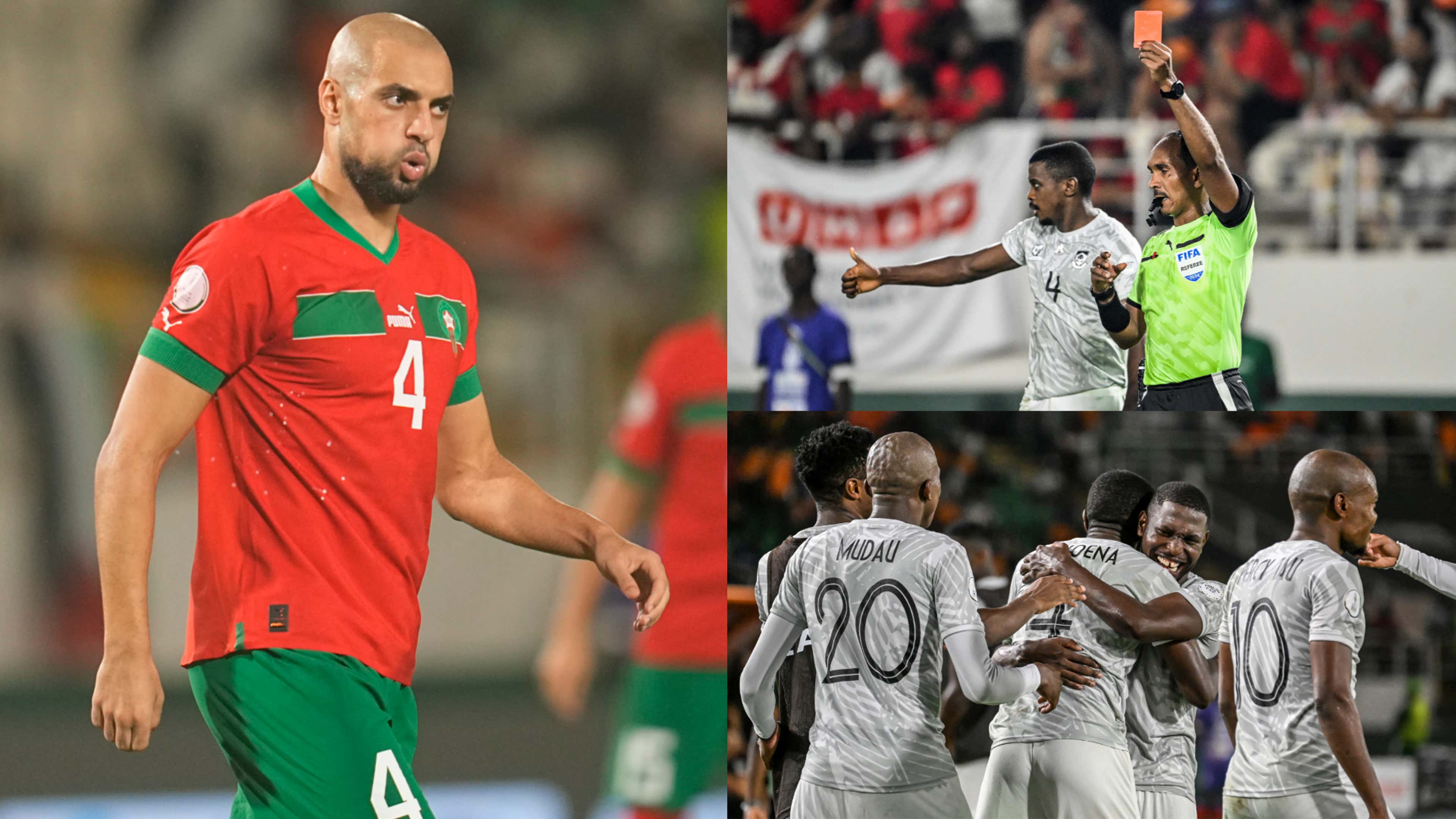 South Africa shock AFCON favourites Morocco