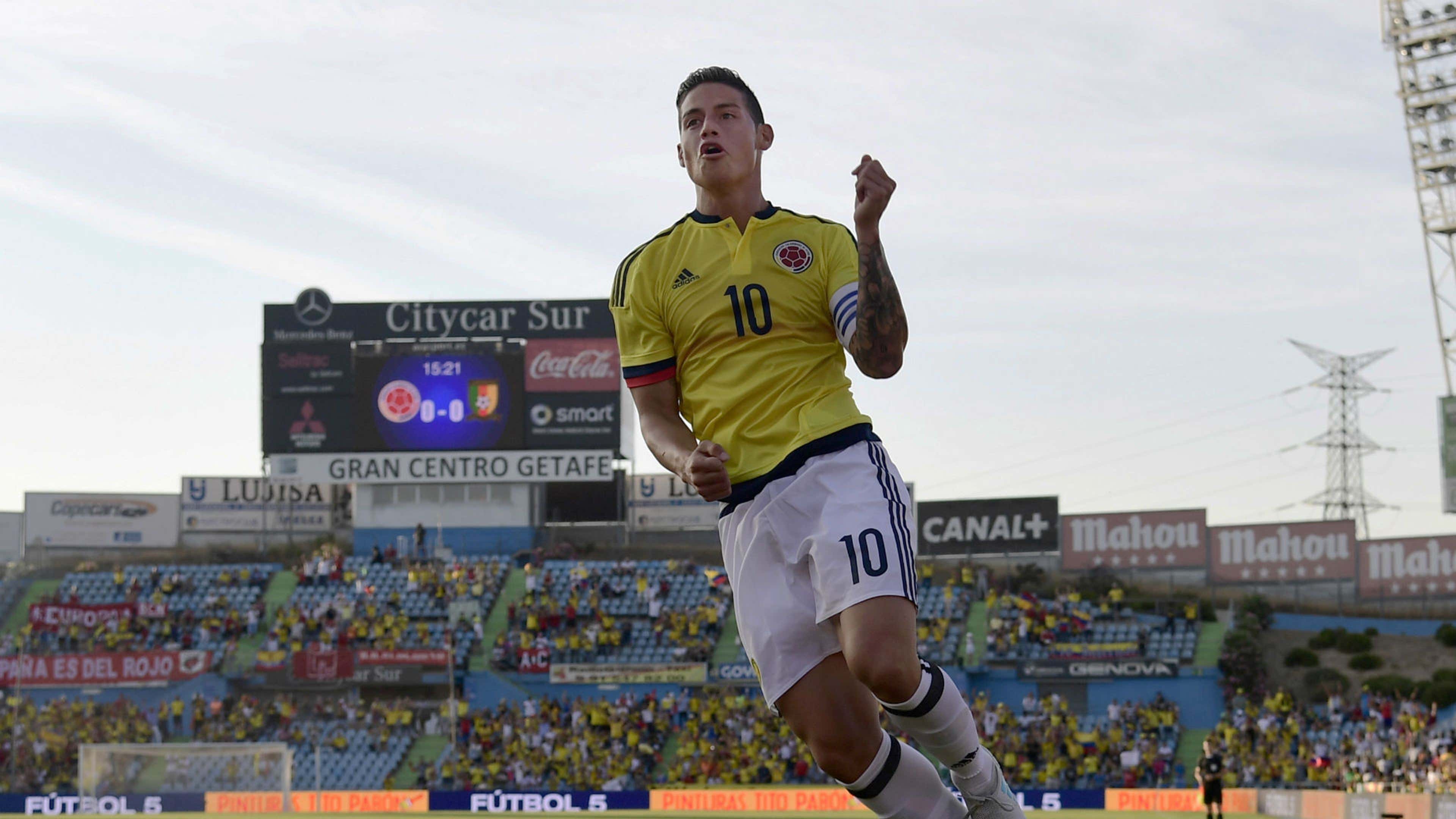 James Rodríguez gol Colombia vs Camerún Amistoso 2017