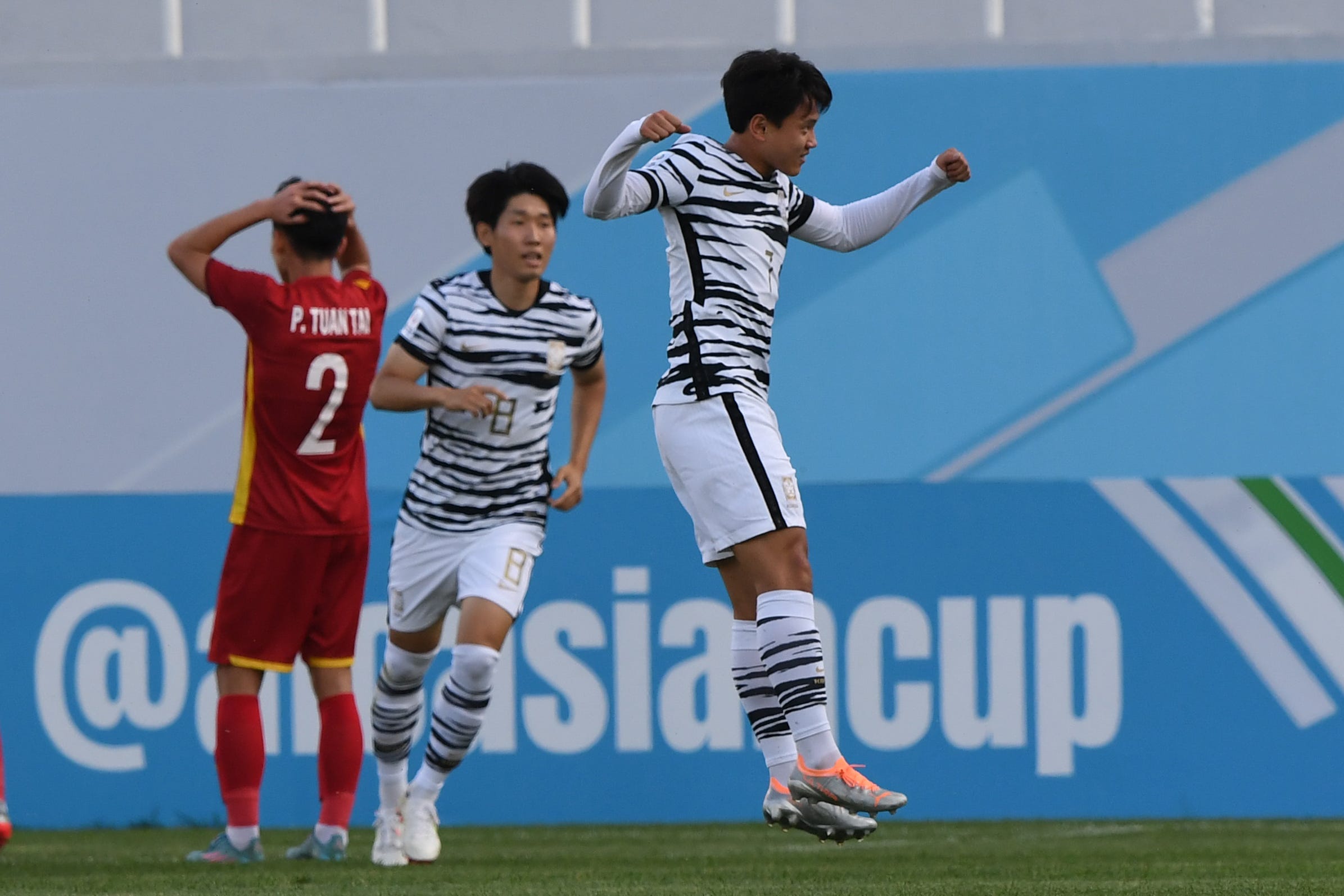 Cho Young-wook U23 Vietnam vs U23 South Korea 2022 AFC U23 Asian Cup