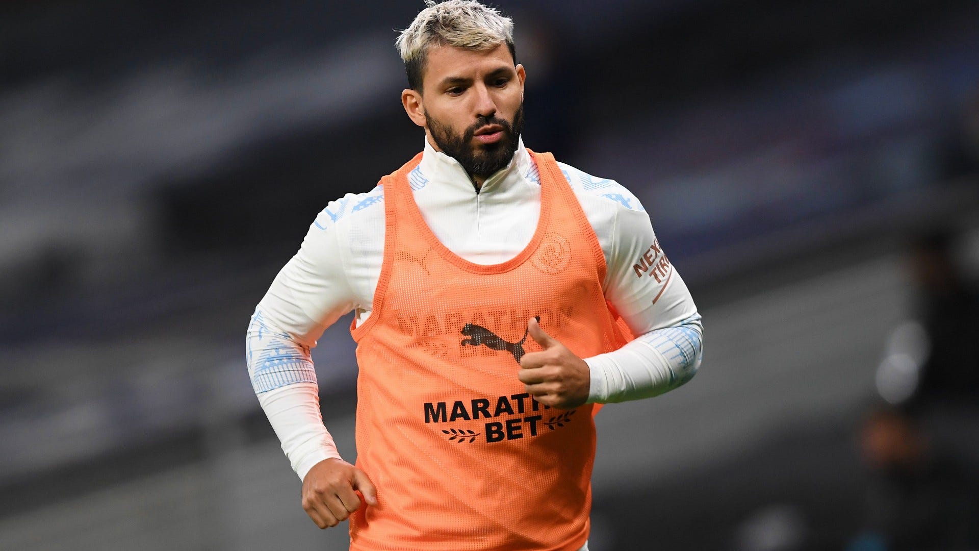 Sergio Aguero Manchester City 2020-21