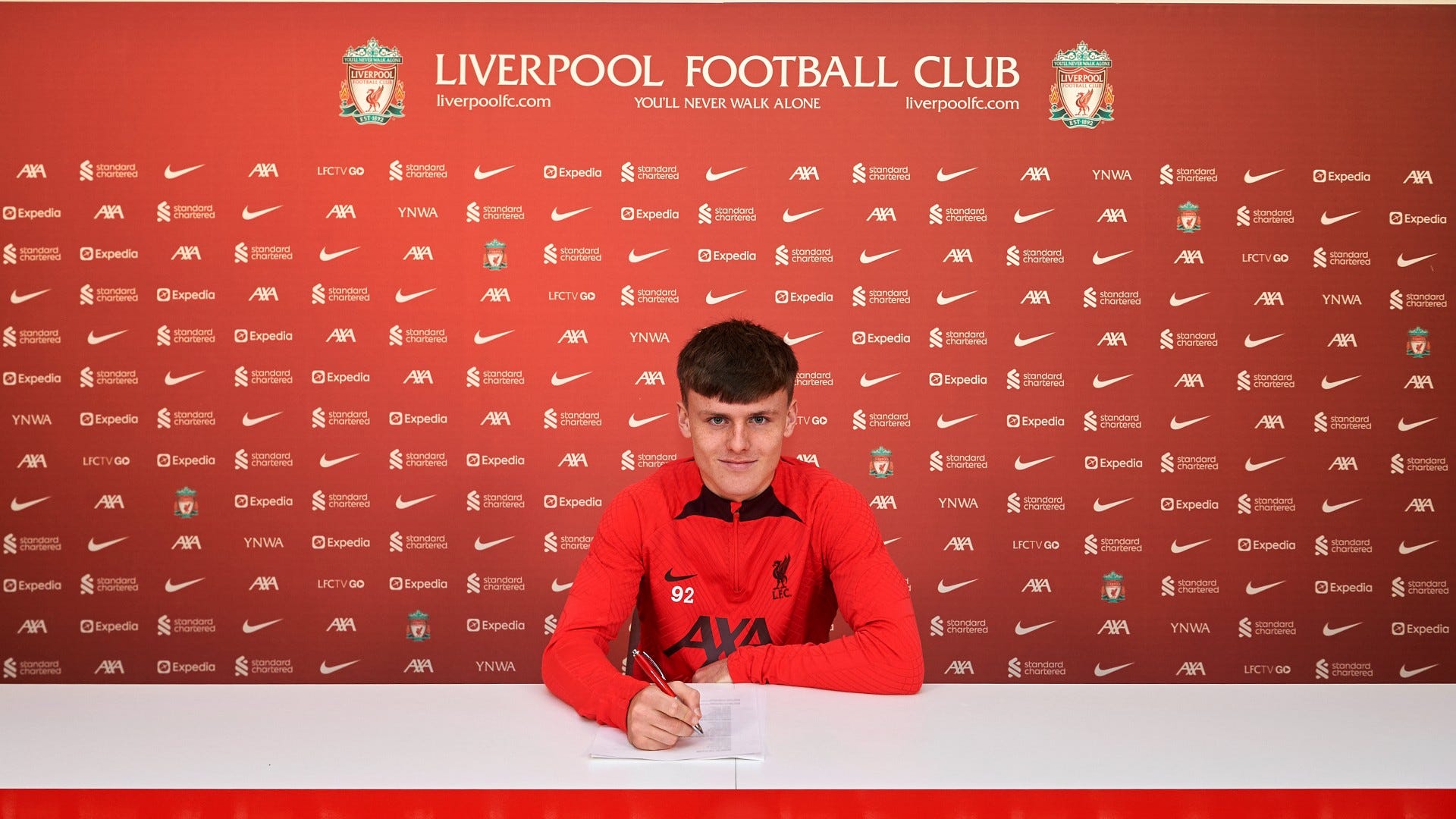 Ben Doak Liverpool contract