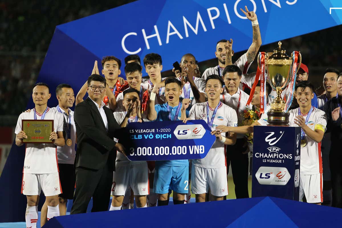 Những đội bóng từng vô địch V.League trong lịch sử | Goal.com Việt Nam