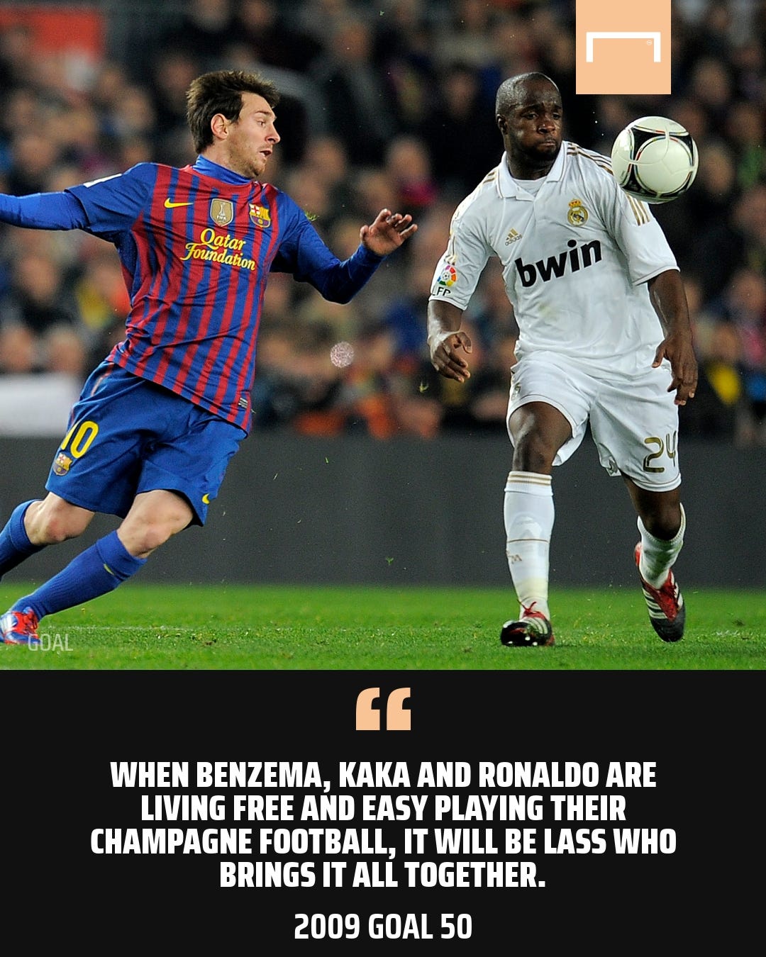 Lassana Diarra Lionel Messi Real Madrid Barcelona GFX