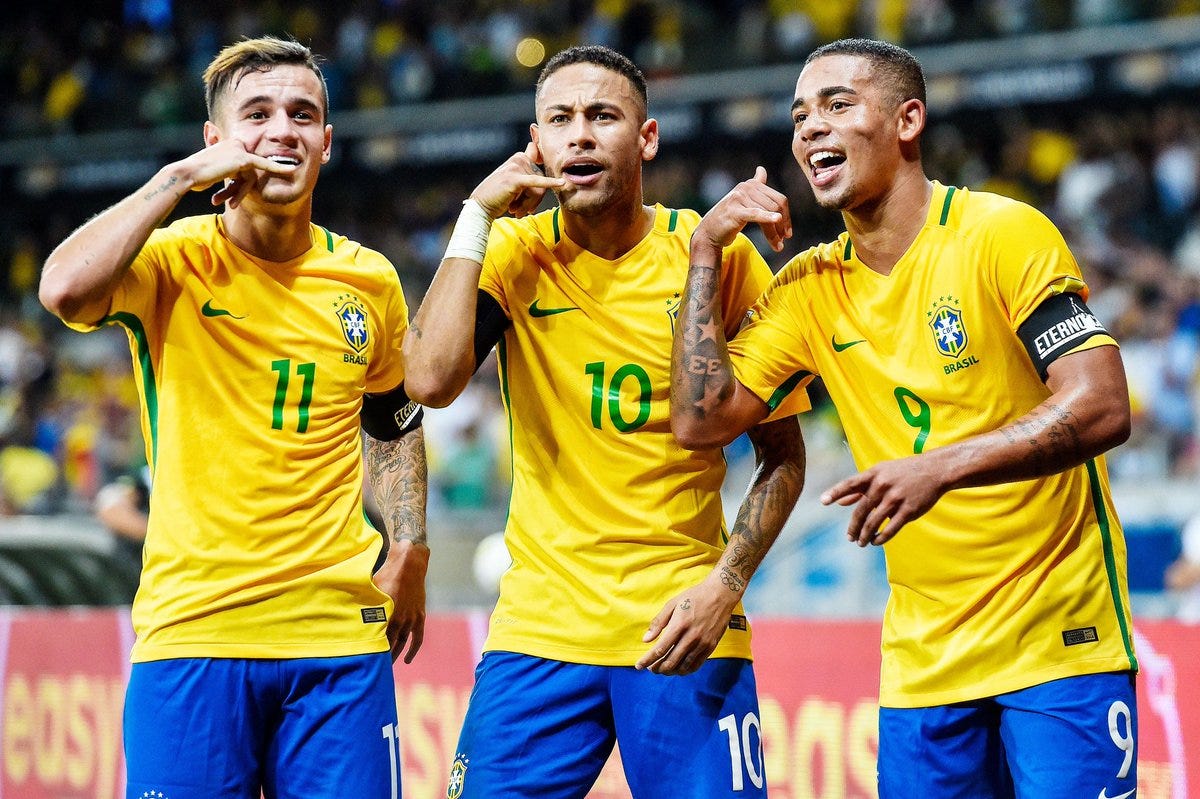Are born-again Brazil ready to unleash magic quartet? Neymar, Coutinho,  Gabriel and Willian - Eurosport