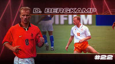 GOAL50 2022 Dennis Bergkamp GFX Ranking