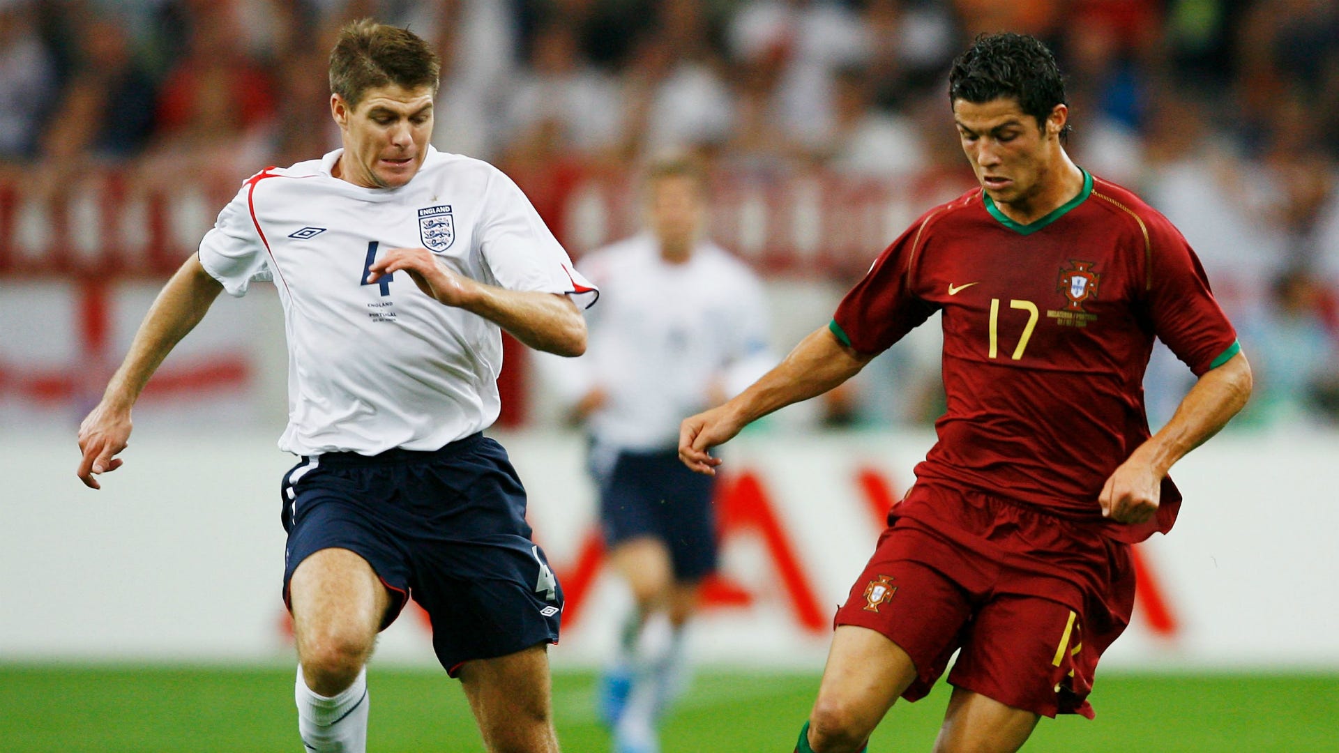 Steven Gerrard England; Cristiano Ronaldo Portugal 2006