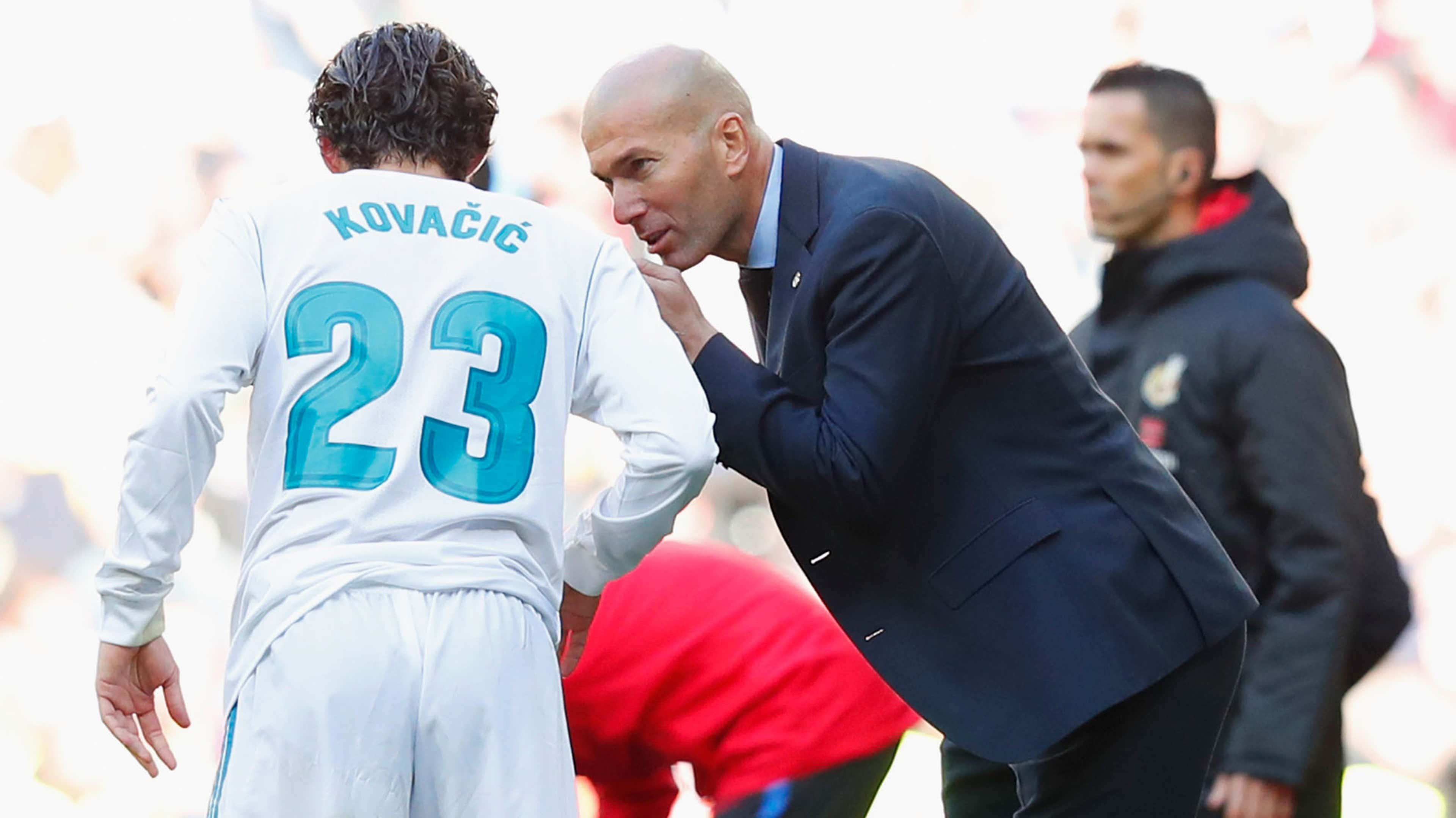 Mateo Kovacic Zinedine Zidane Real Madrid LaLiga Barcelona Clasico 1217