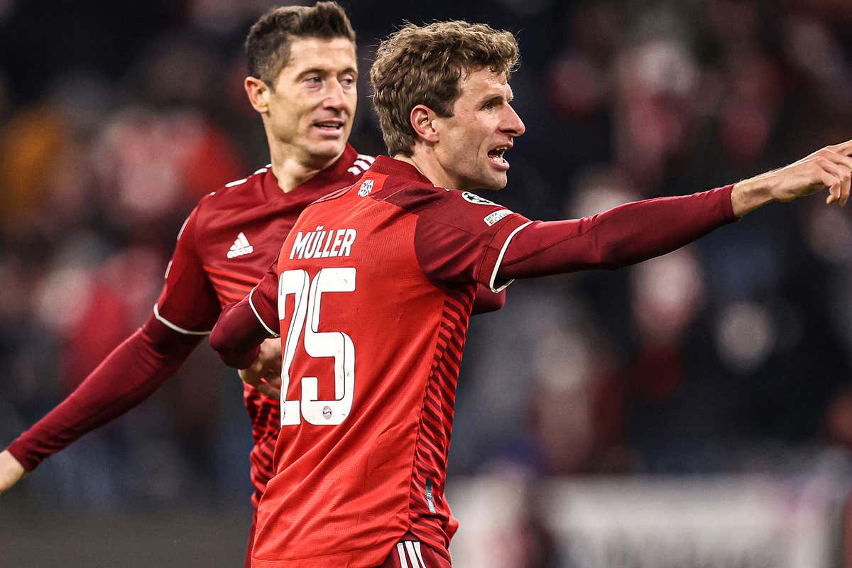 Bayern Munich star Muller says goodbye to Lewandowski with Michael Jordan meme | Goal.com English Oman