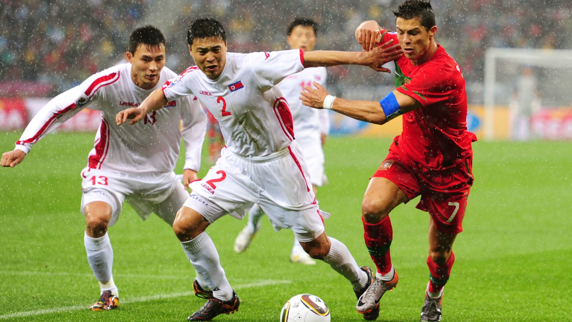 Cristiano Ronaldo Portugal Corea del Norte Copa del Mundo 2010
