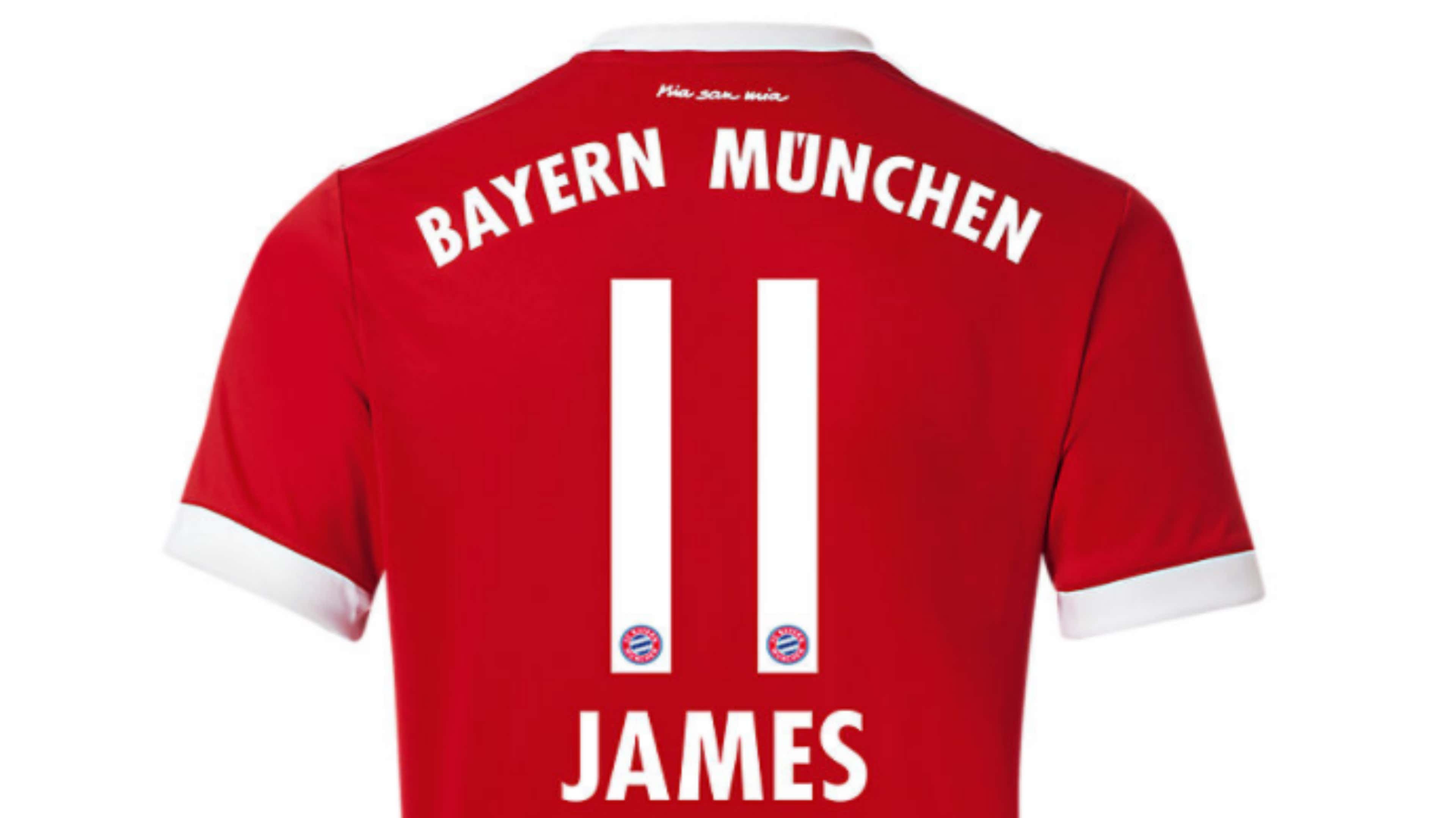 James Rodriguez Bayern Tshirt