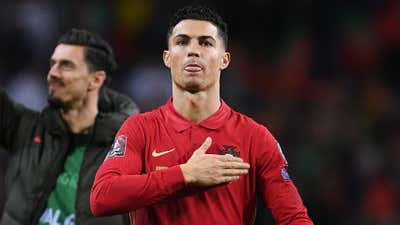 Cristiano Ronaldo Portugal North Macedonia World Cup 2022 Play-off 