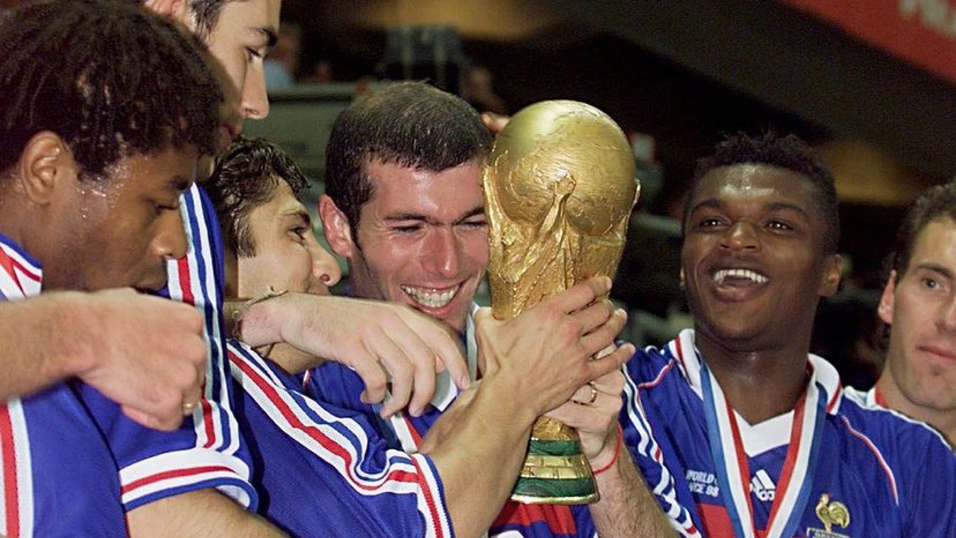 Zinedine Zidane campeón Mundial Francia 1998