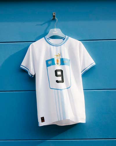 camiseta uruguay suplente mundial qatar 2022