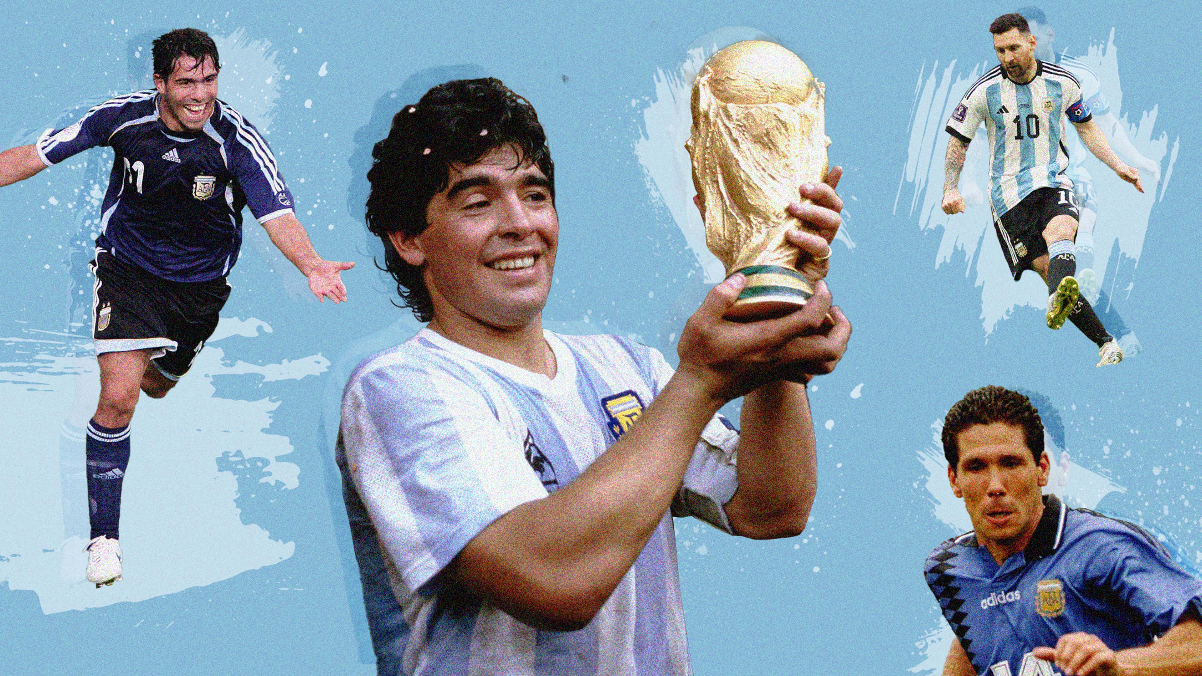 The 10 best Argentina World Cup kits of all time