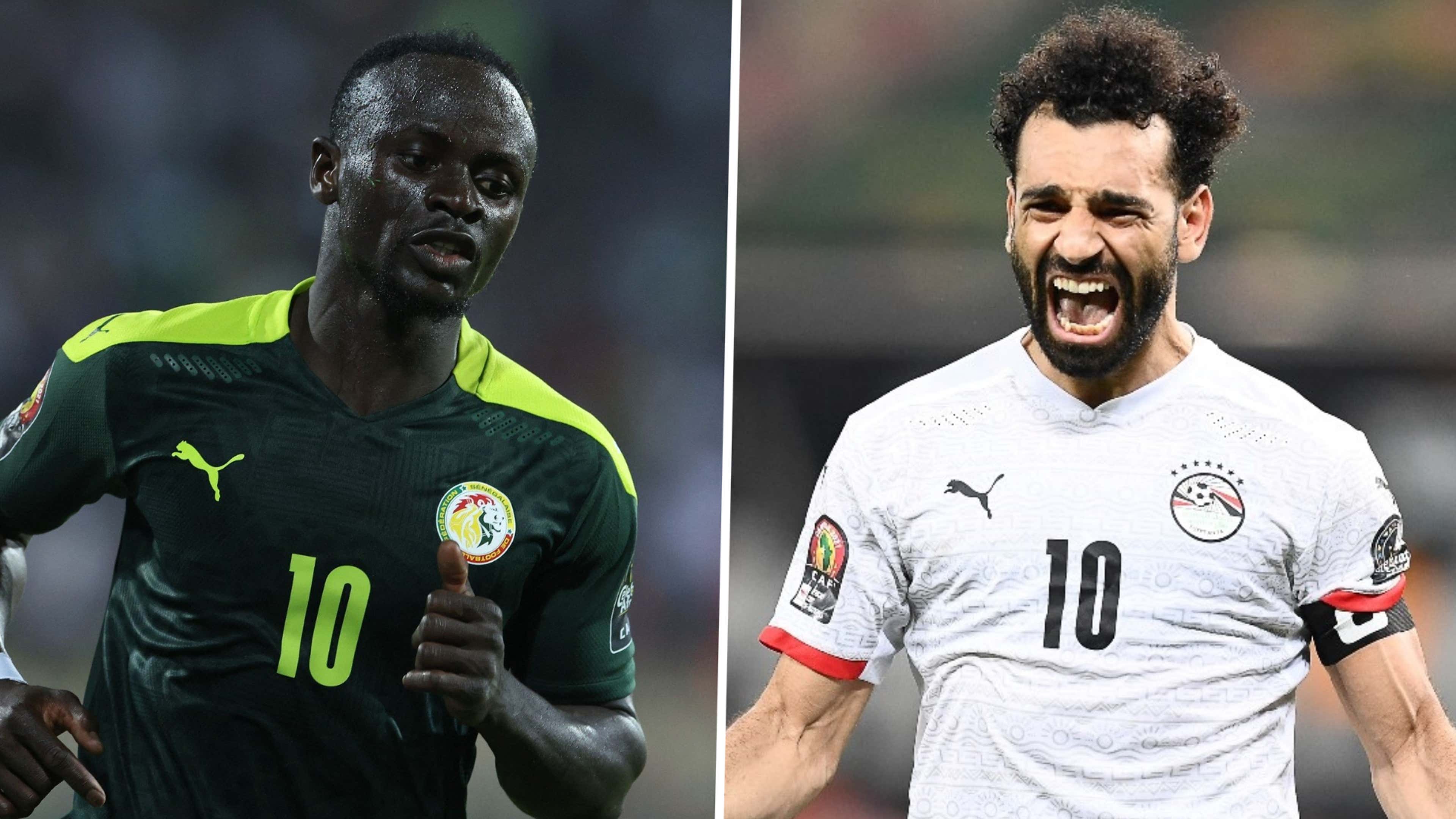 sadio mane senegal mohamed salah egipto copa africa 2022