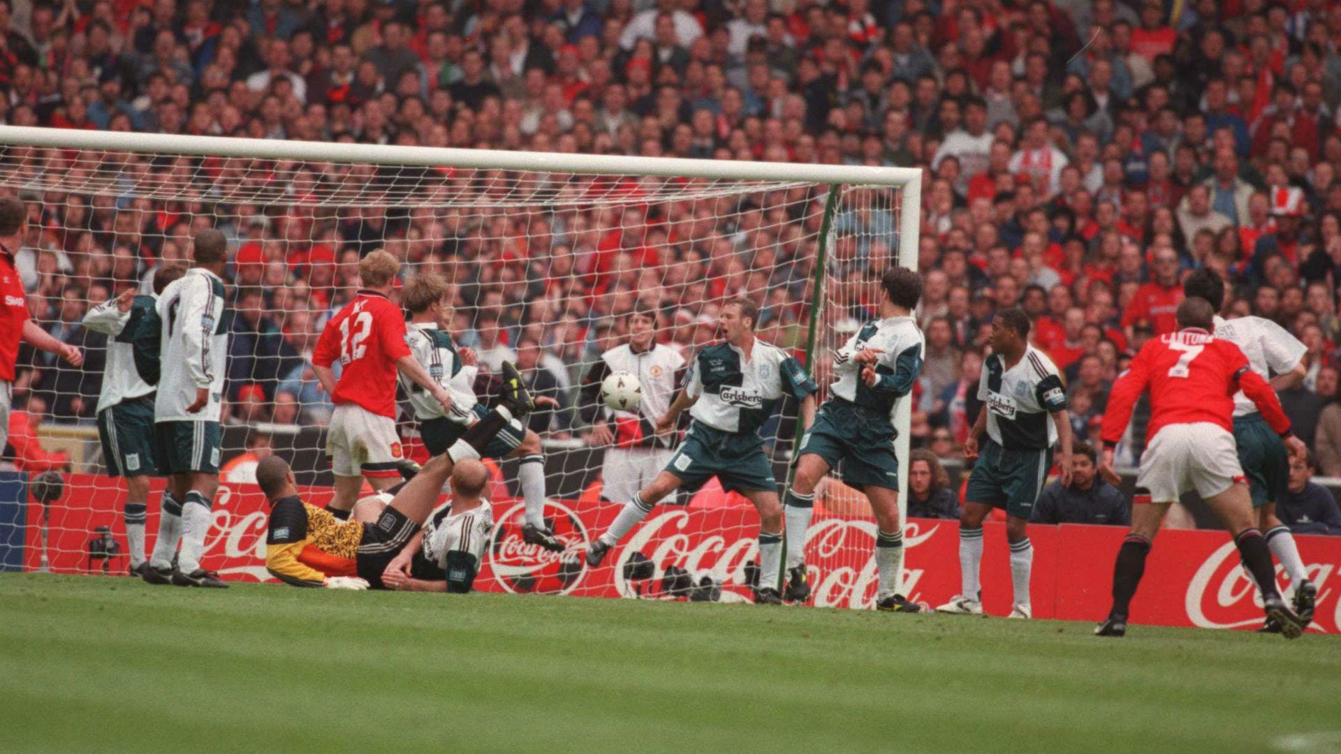 Liverpool Manchester United Eric Cantona FA Cup final 1996