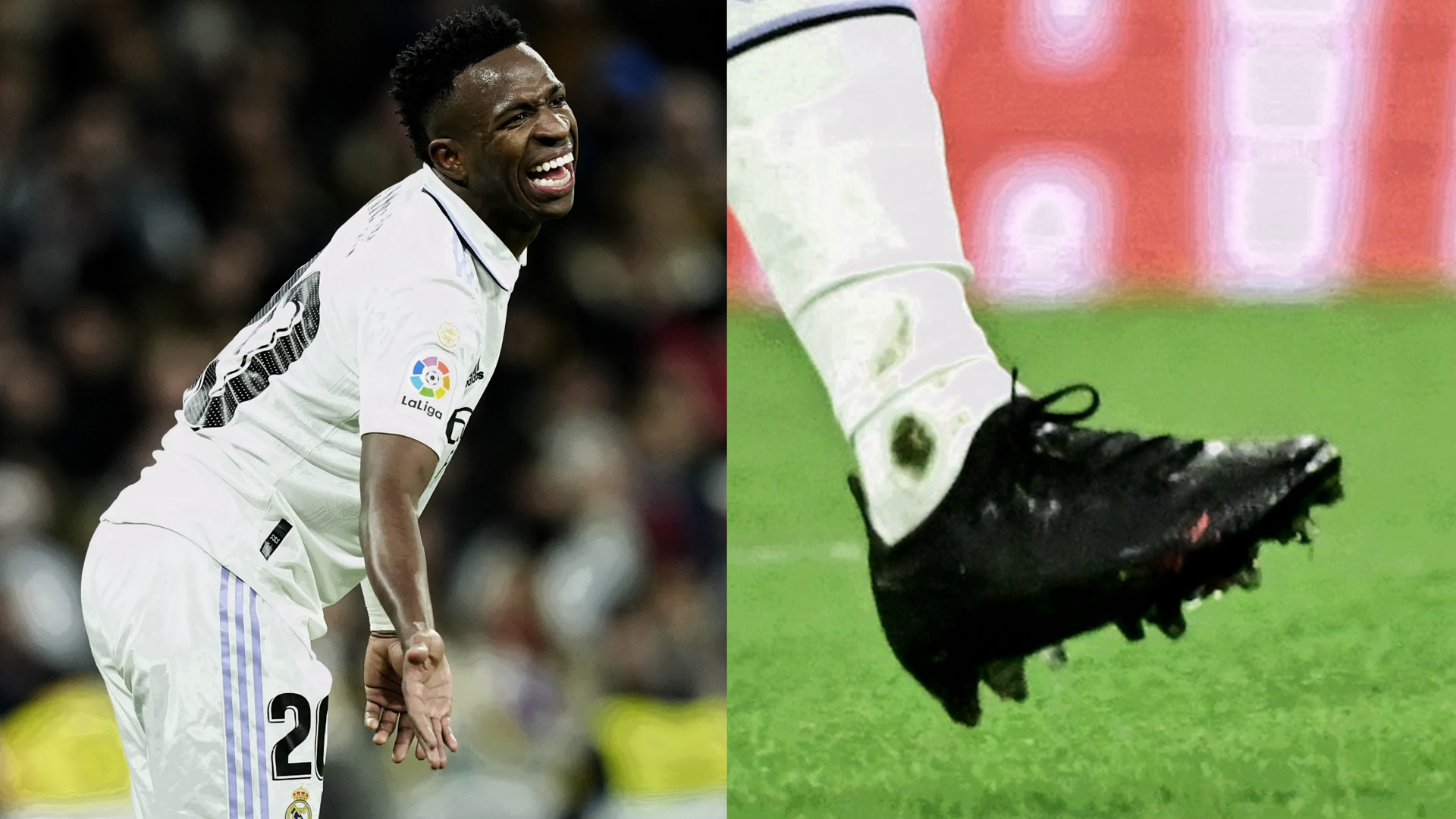 hipoteca Automáticamente proteger Why did Vinicius Junior make his Nike boots all-black for Real Madrid  match? Sponsorship showdown, explained | Goal.com US