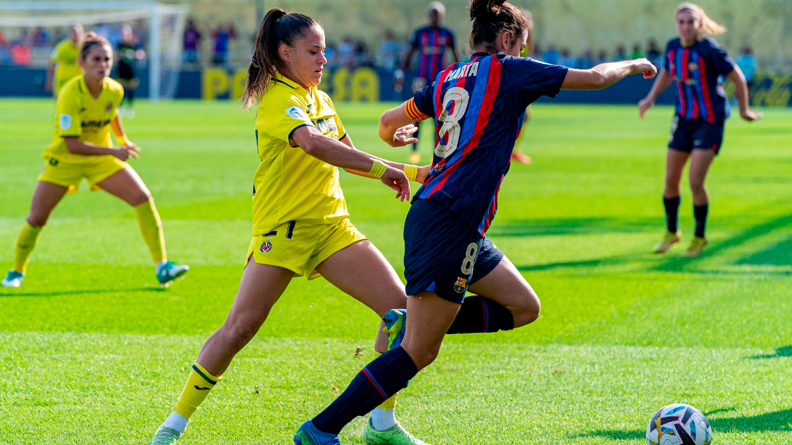 Villarreal femenino vs. Barcelona femenino